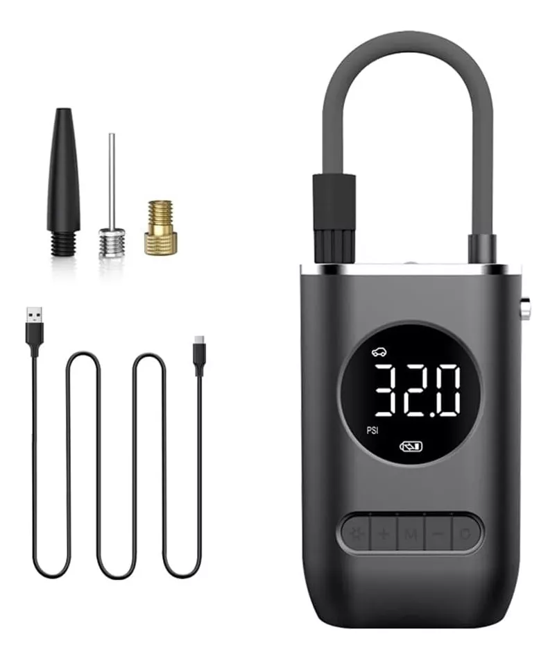 Compresor De Aire De Bomba inalambrico - "Infla Todo en Segundos: El Mini Compresor Portátil que Nunca te Deja Varado" 🚀