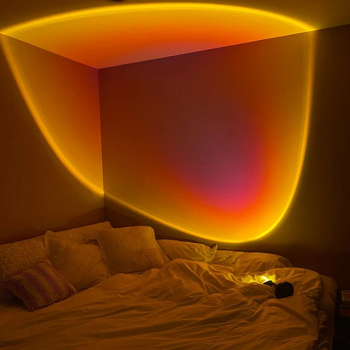 Proyector de luz LED puesta de sol "¡Tus fotos y videos nunca serán los mismos!" 📸🎥
